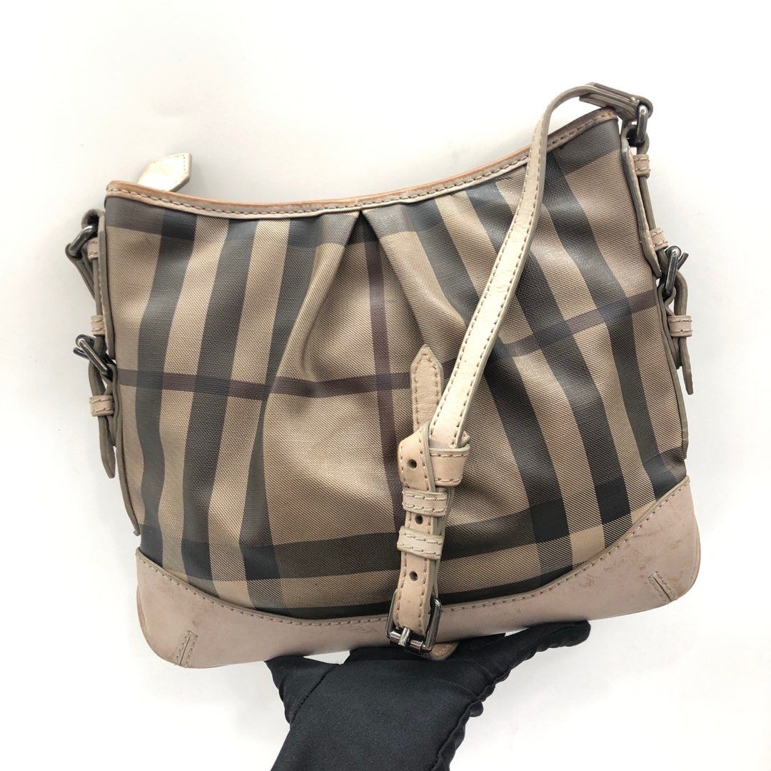 BURBERRY LONDON CHECK SHOULDER BAG 237008759