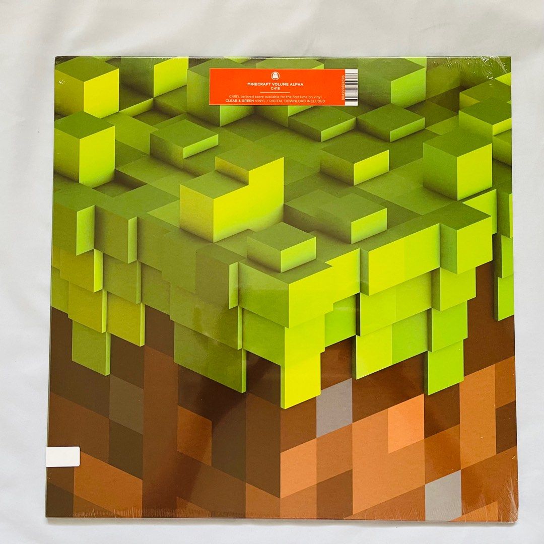 amatør Tilmeld dominere C418 – Minecraft - Volume Alpha (Clear & Green Vinyl, LP), Hobbies & Toys,  Music & Media, Vinyls on Carousell