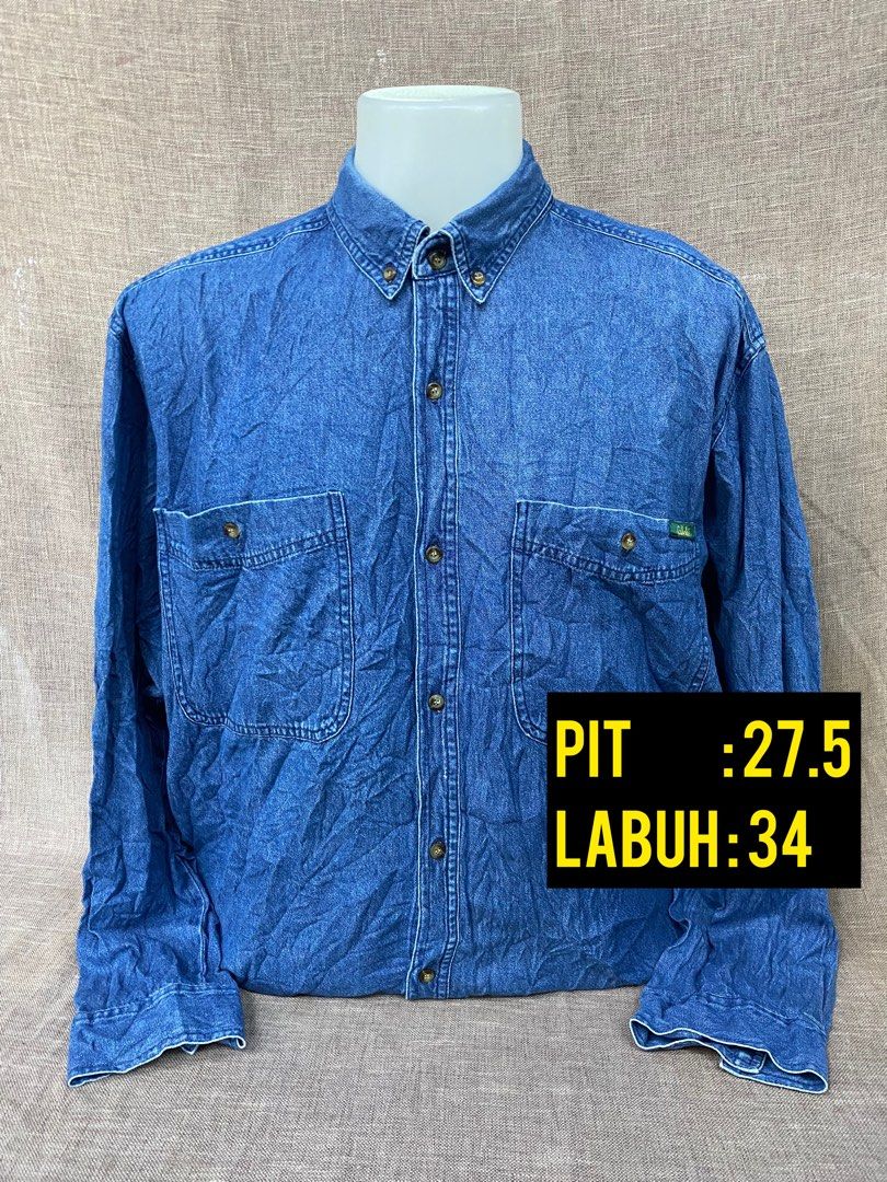 Cabelas shop denim shirt