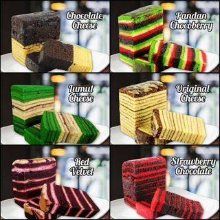 Cake Lapis Sarawak. (Homemade Halal) Original taste