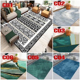 Carpet Nordic Anti-Slip 160x230cm for home & living | Hari Raya 2023