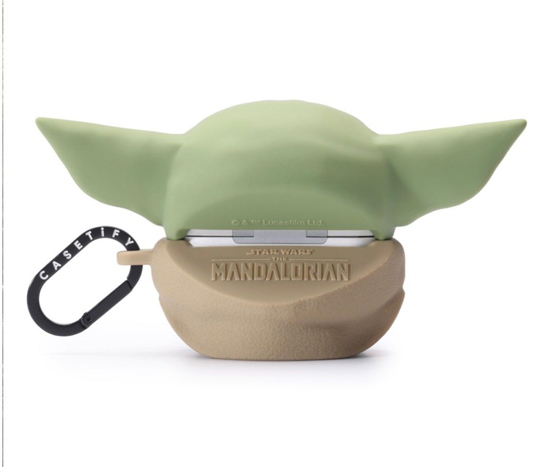 Casetify Mandalorian Grogu collectible AirPod pro case, Mobile Phones