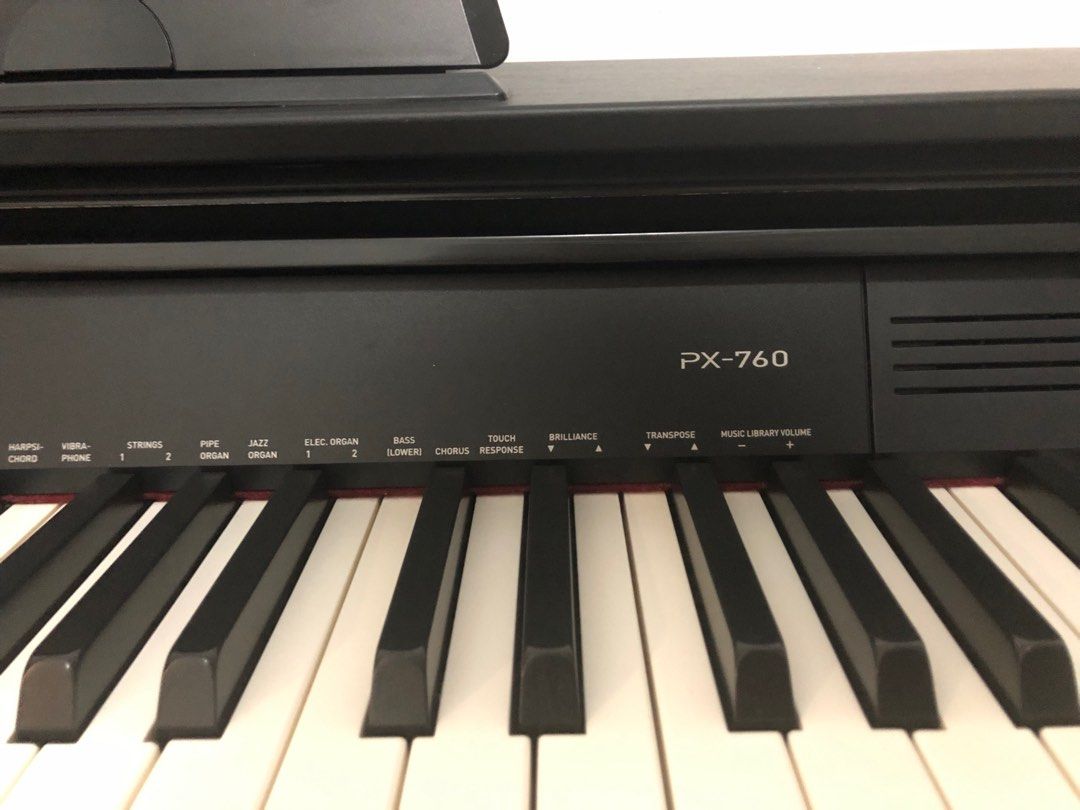 Casio Privia PX760 digital piano, Hobbies & Toys, Music & Media
