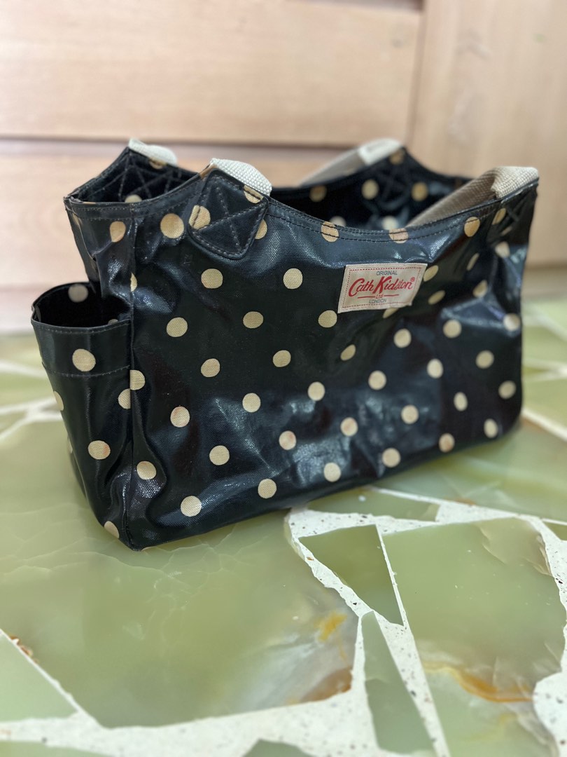 Cath kidston black and white top bag
