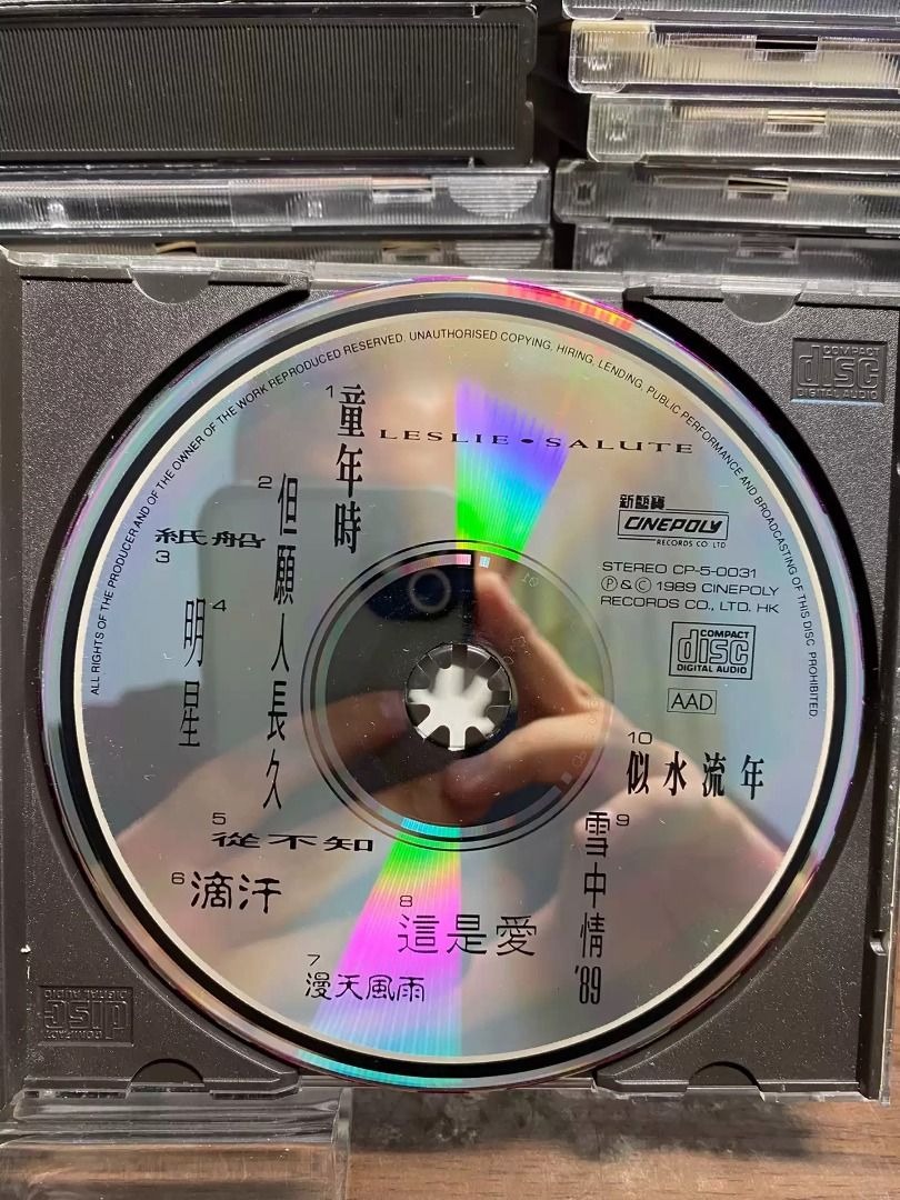 香港CD回收 正版CD 八十年代中文CD專輯 懷舊流行曲, 興趣及遊戲, 音樂、樂器 & 配件, 音樂與媒體 - CD 及 DVD ...