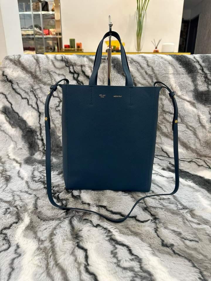 Sale Celine two way bag Medium size Genuine Leather Rank A