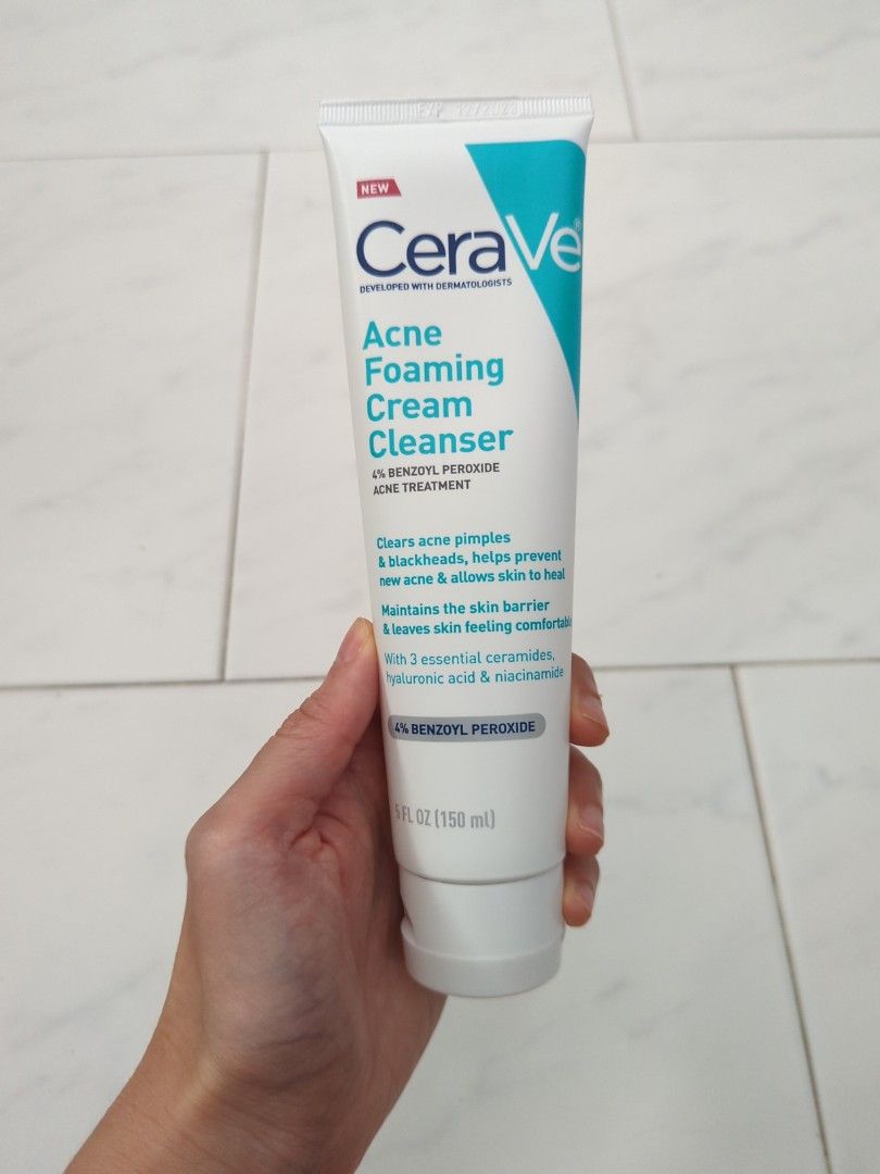 CeraVe Acne Foaming Cleanser, Beauty & Personal Care, Face, Face Care