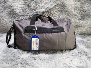 Champion Gray Duffle Bag with Sling