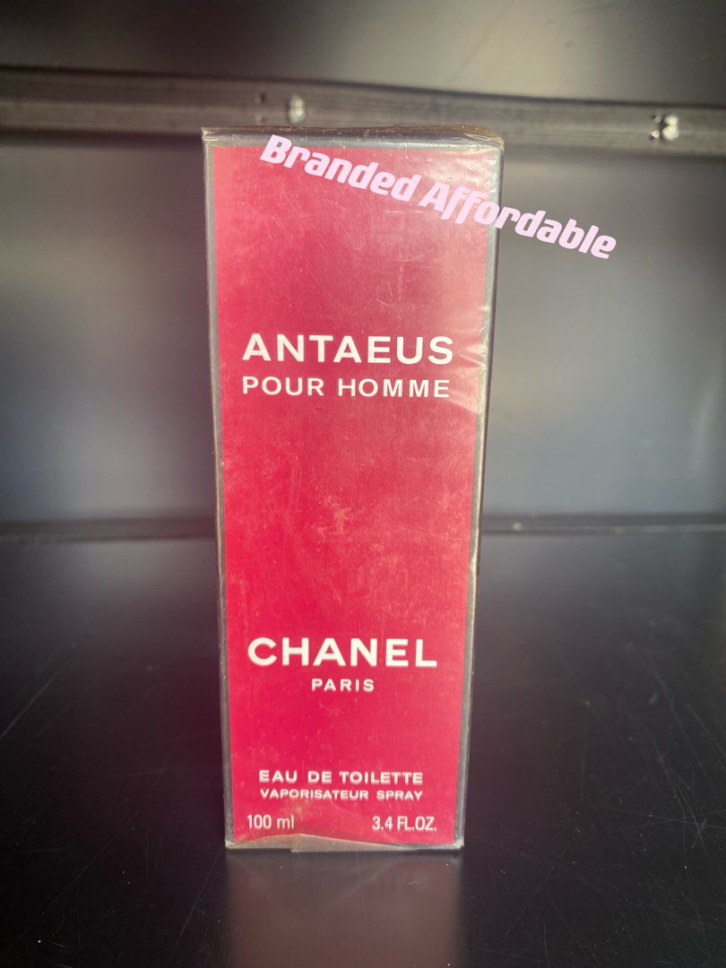 Chanel ANTAEUS Pour Homme Eau de Toilette Spray Men's 100ML, Beauty &  Personal Care, Fragrance & Deodorants on Carousell