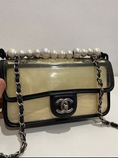 CHANEL COCO SAND PEARL USED BAGS