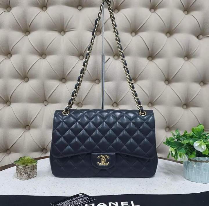 Chanel Jumbo Double Flap Lambskin GHW Series 14, Luxury, Bags & Wallets on  Carousell