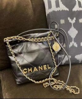 NEW Chanel AS3457 B08840 Mini Flap Bag With Heart Charms BJ523