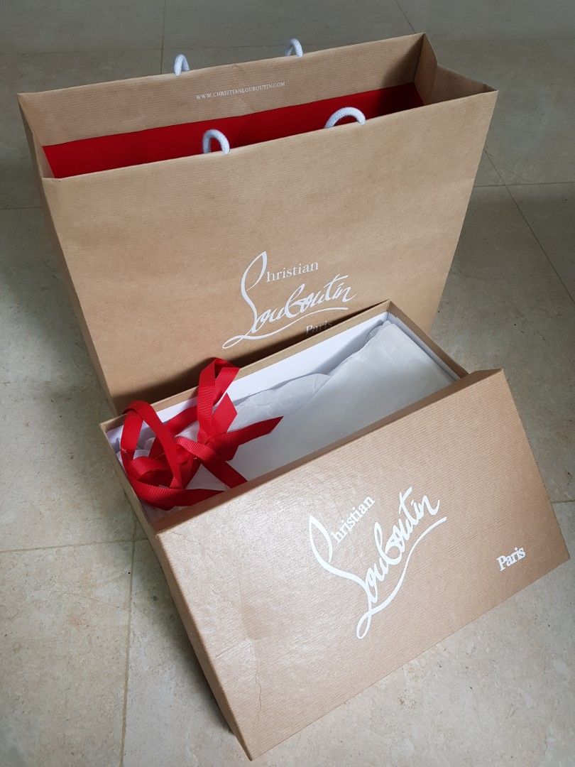 Christian louboutin shoe discount box
