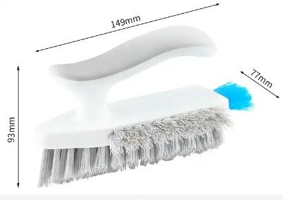 1/2Pcs Hard Bristle Cleaner Brushes Tile Joints Scrubber Stiff