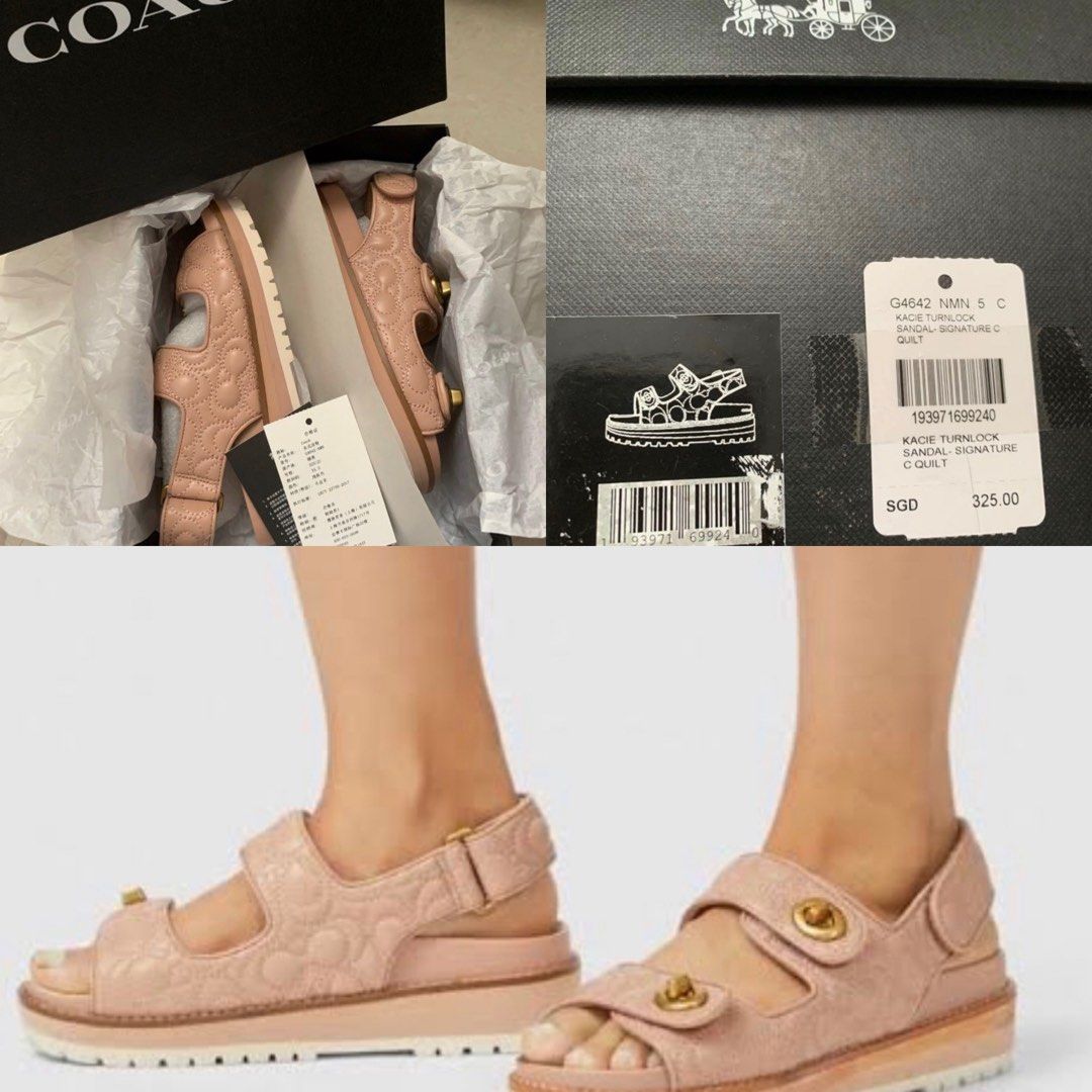 Coach Women s Fashion Footwear Sandals on Carousell