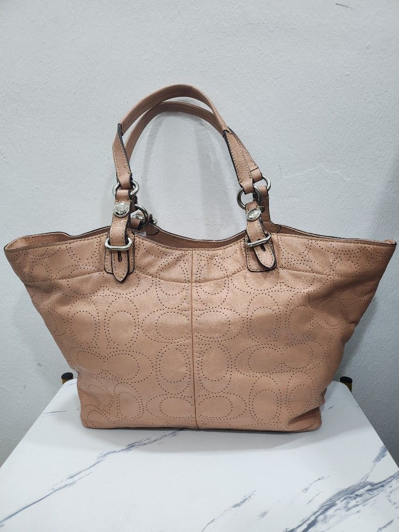 Coach soft shop leather tote