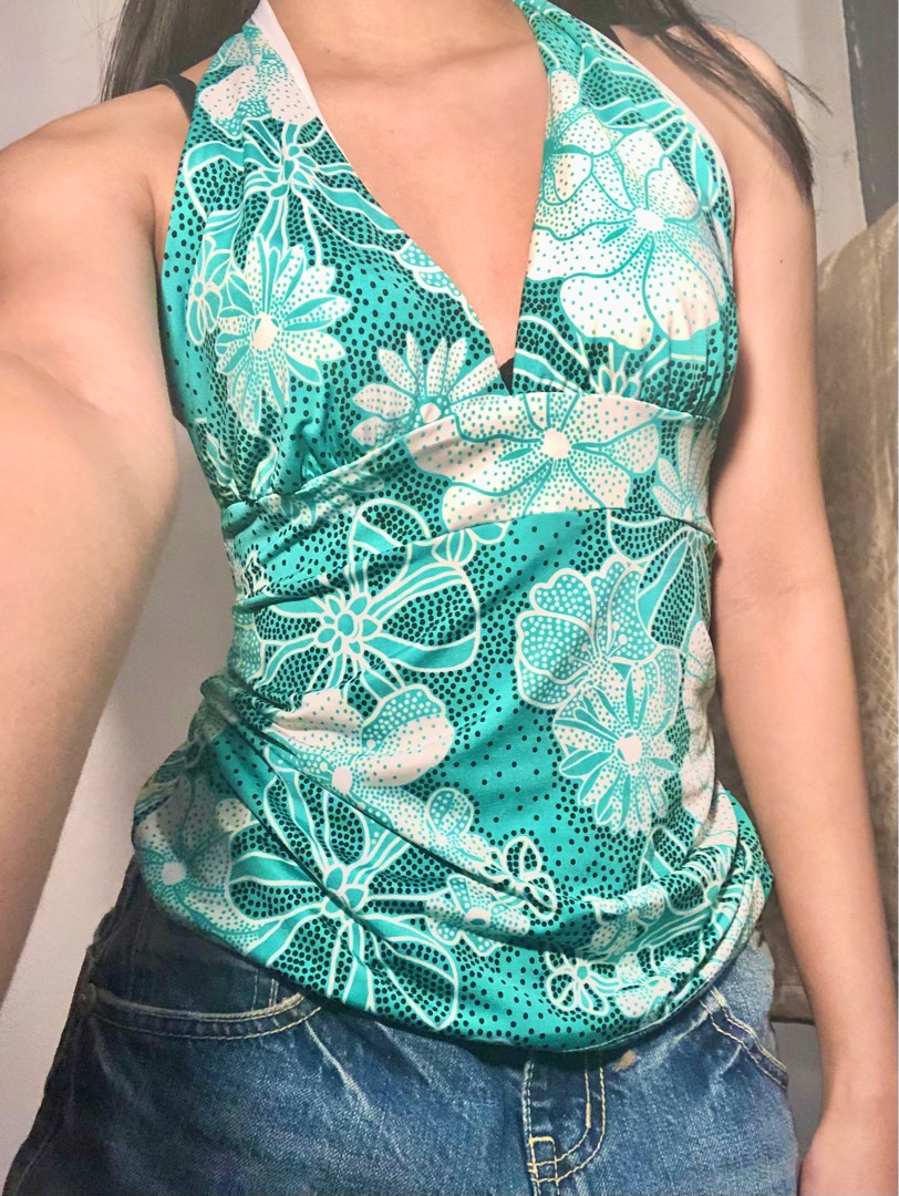 Coconut girl green tankini on Carousell