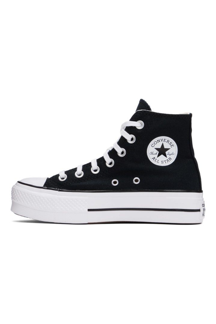 White platform converse high tops on sale