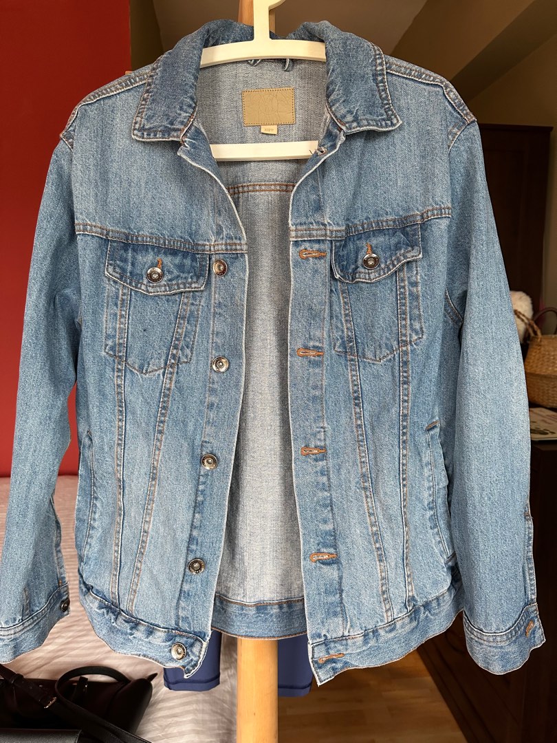 Cotton On Oversized Denim Jacket Men s Fashion Coats Jackets