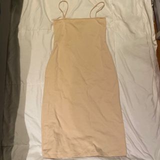 Cream Bodycon Dress