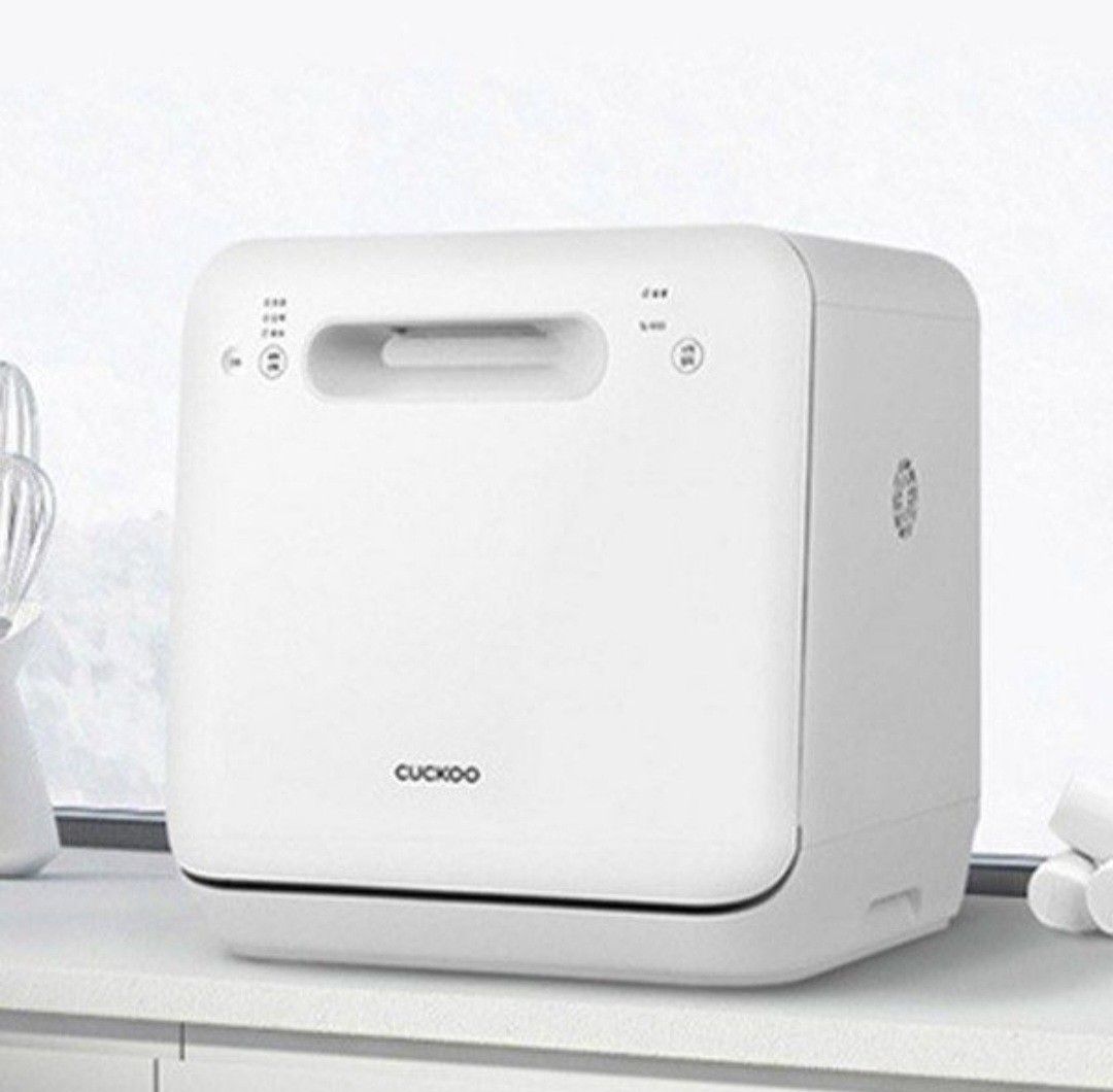 Cuckoo Compact Tabletop Dishwasher, TV & Home Appliances, Kitchen