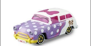 Diecast Disney Motors - Lagoon Wagon Daisy Duck Ribbon Ribbon Edition Takara Tomy toy car vehicle