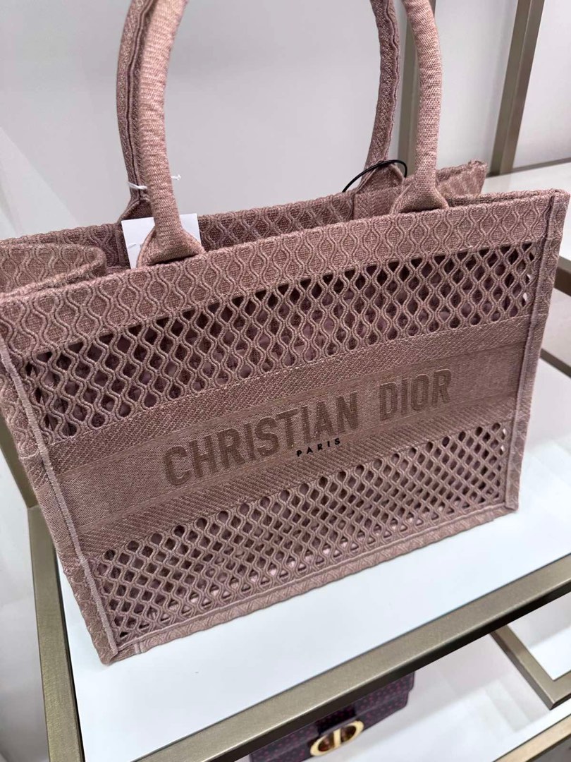 Dior mesh tote