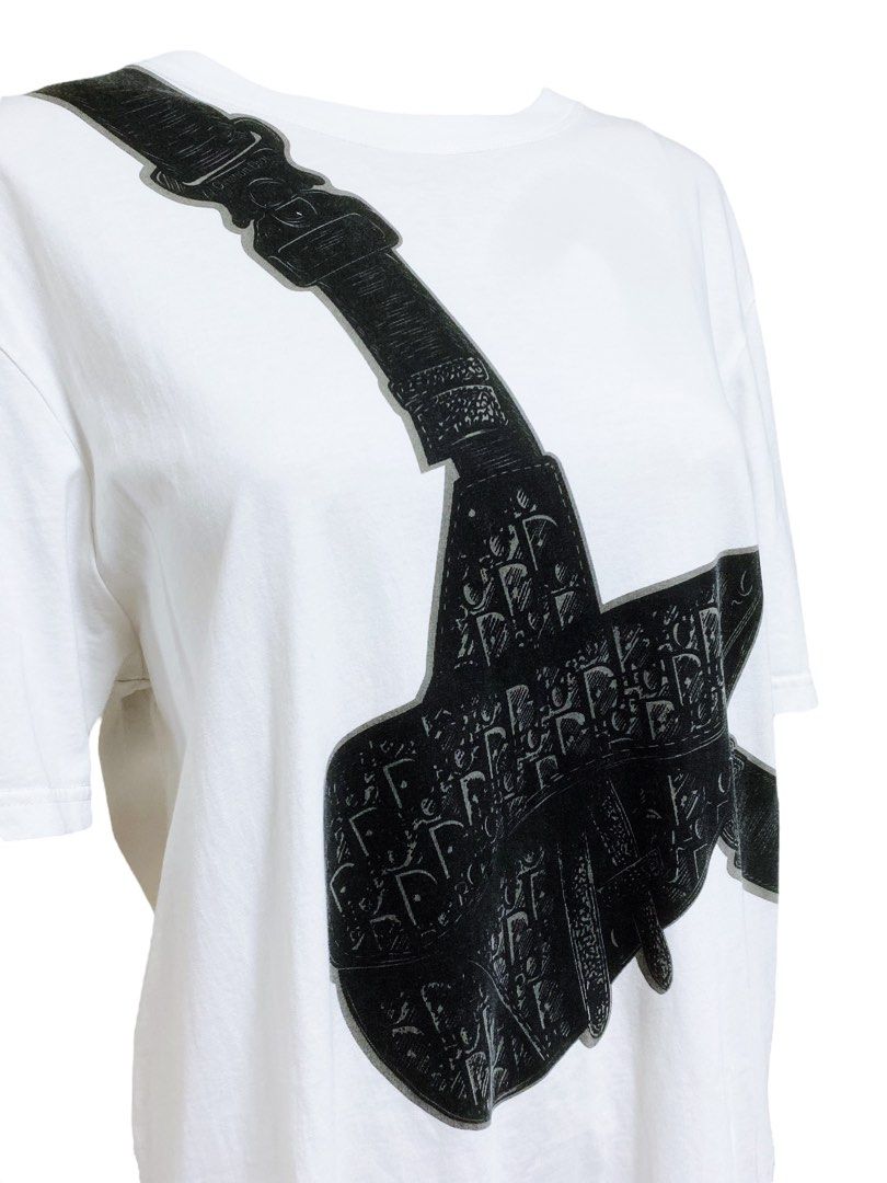 Dior saddle hotsell bag shirt