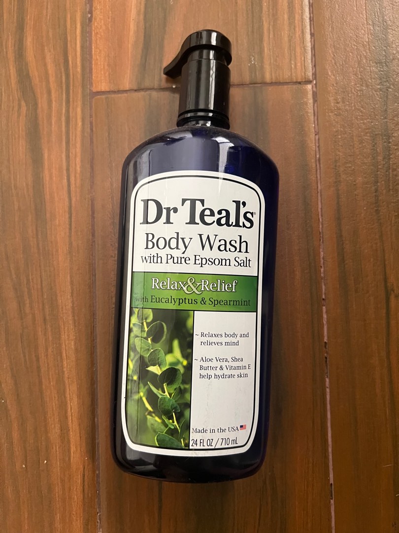 Dr Teal's Relax And Relief Eucalyptus Body Wash With Pure Epsom Salt