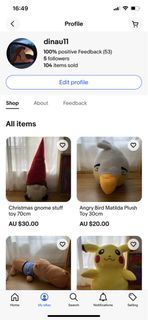 EBay if you like plush toys: dinau11