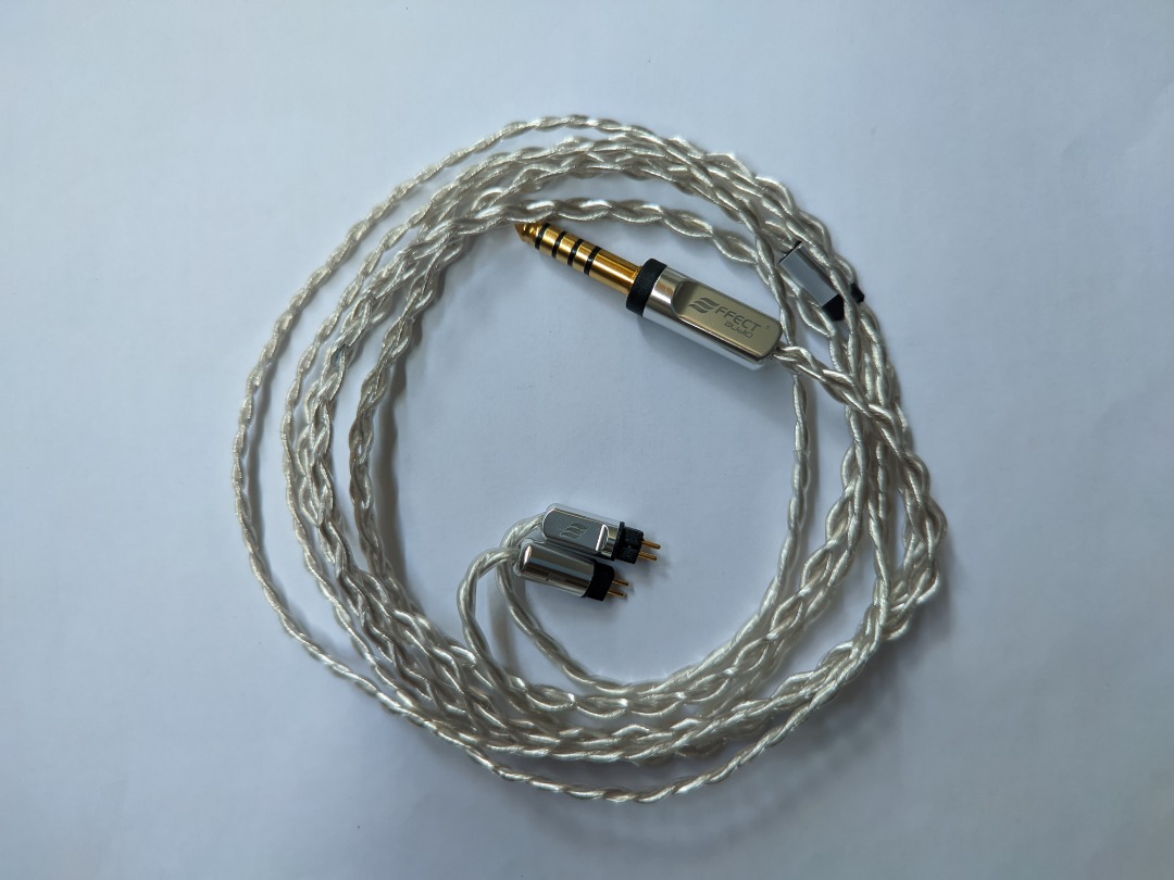 Effect Audio Virtuoso Silver Cable HiFi Audio Upgrade Cable (4.4 mm