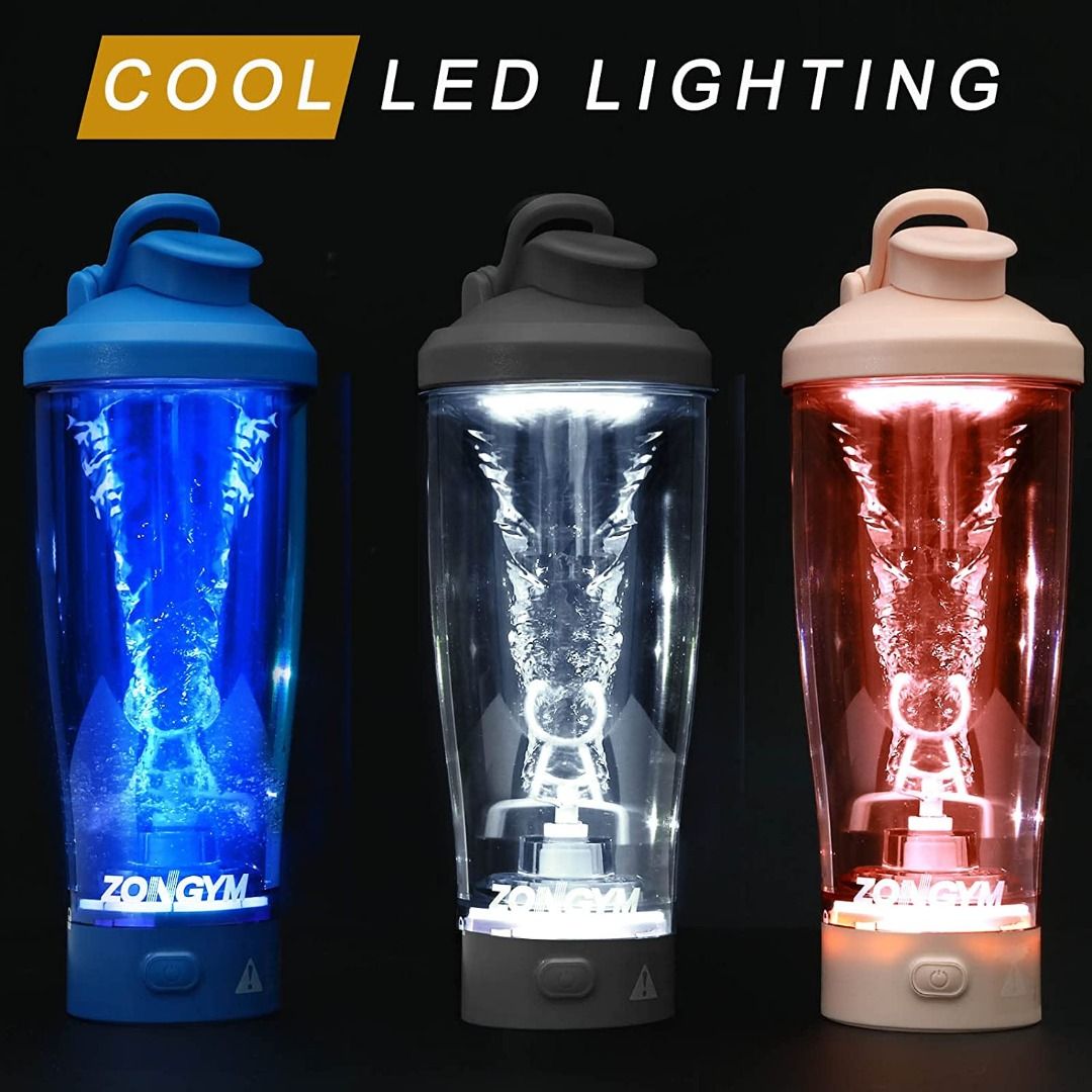 250Ml portable usb rechargeable protein shaker mixer bottle