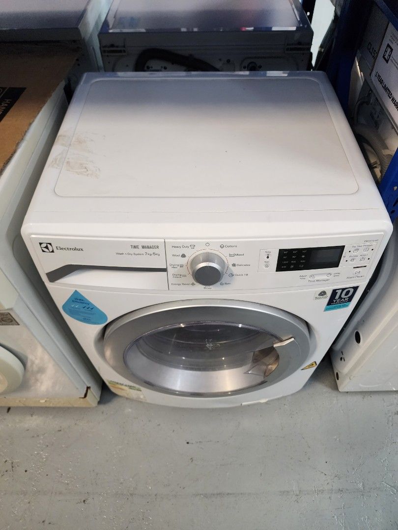 Electrolux 7kg/5kg washer cum dryer EWW12742, TV & Home Appliances