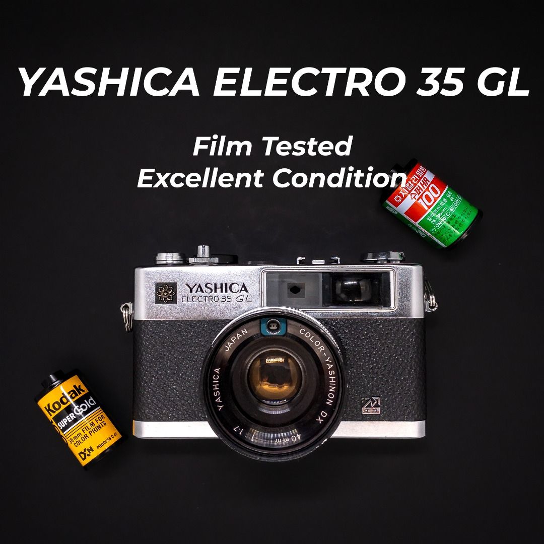 作例あり】YASHICA ELECTRO35 GL ヤシカエレクトロ - フィルムカメラ