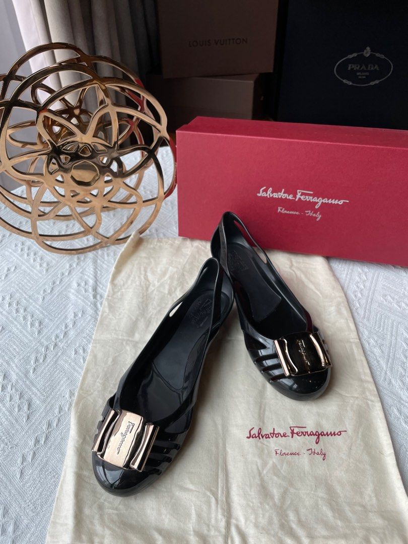 Ferragamo Jelly flat Luxury Sneakers Footwear on Carousell