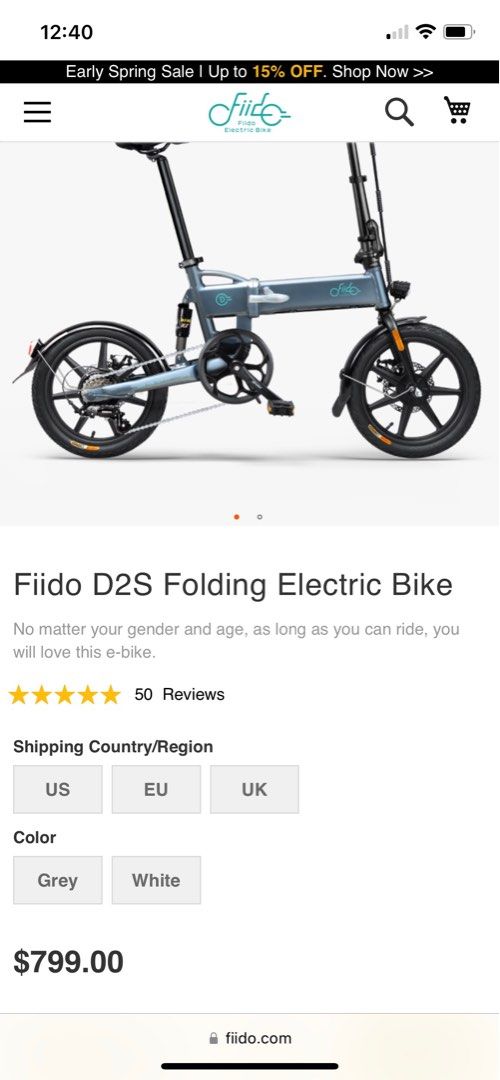 Fiido d2s folding 2025 electric bike review