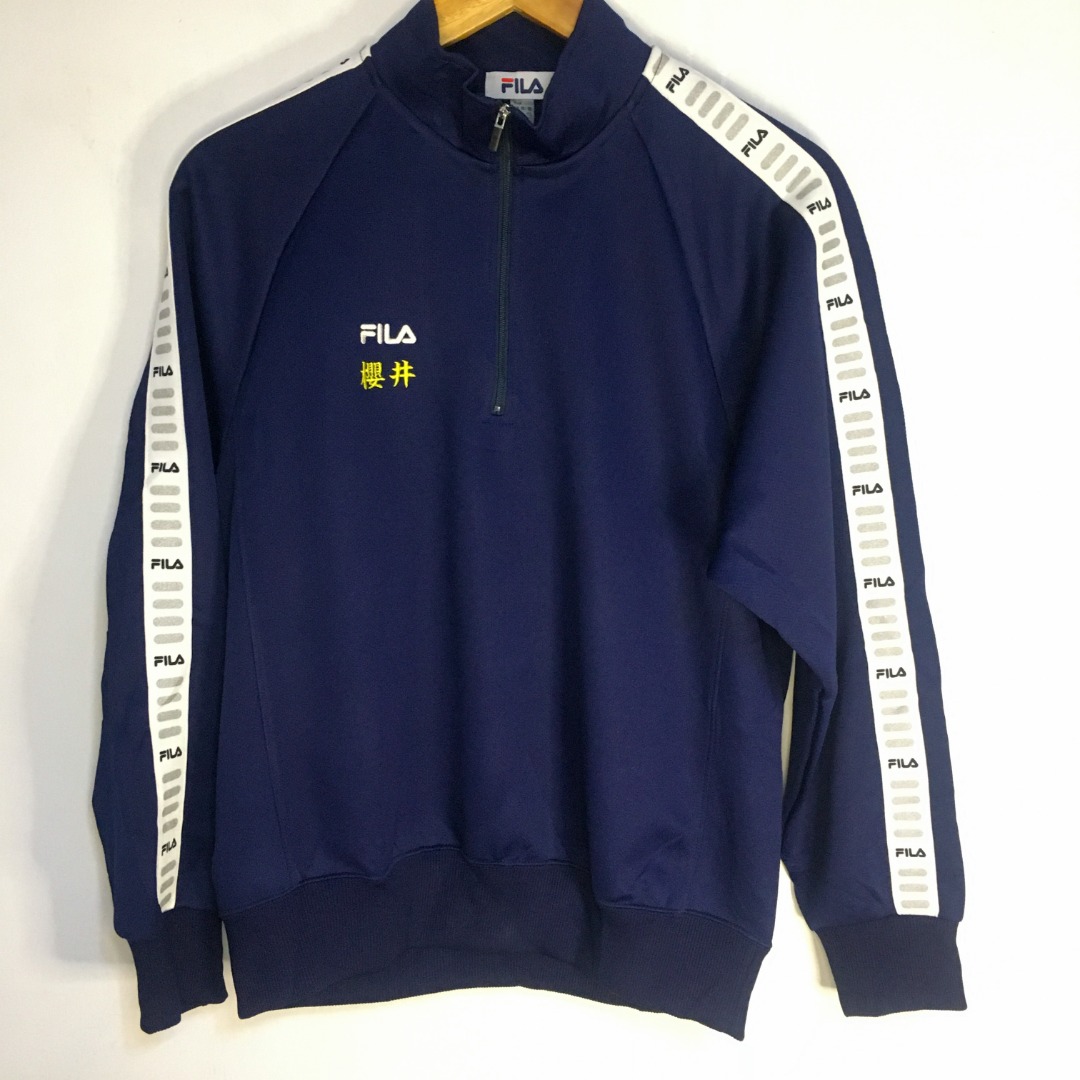 Fila Track Jacket, Men's Fashion, Coats, Jackets and Outerwear on Carousell