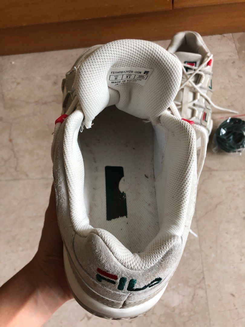 Fila uproot mens silver outlet