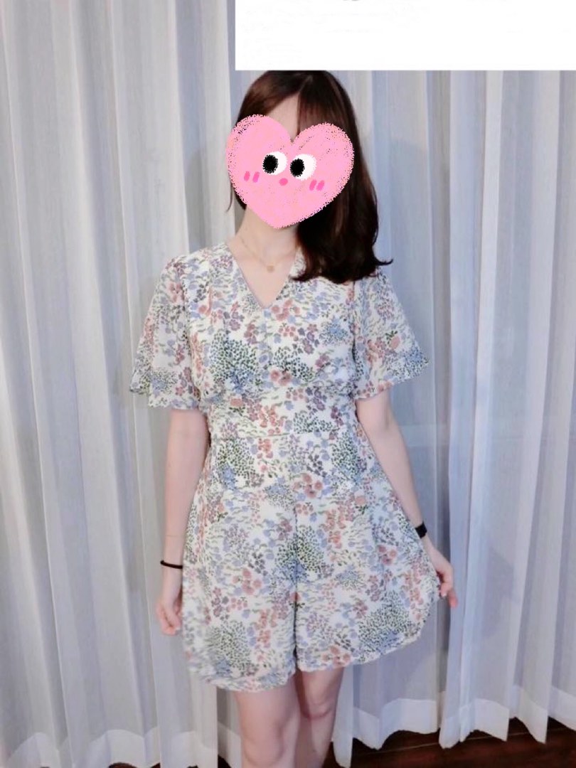 Flora Jumpsuit, Women's Fashion, Dresses & Sets, Jumpsuits on Carousell