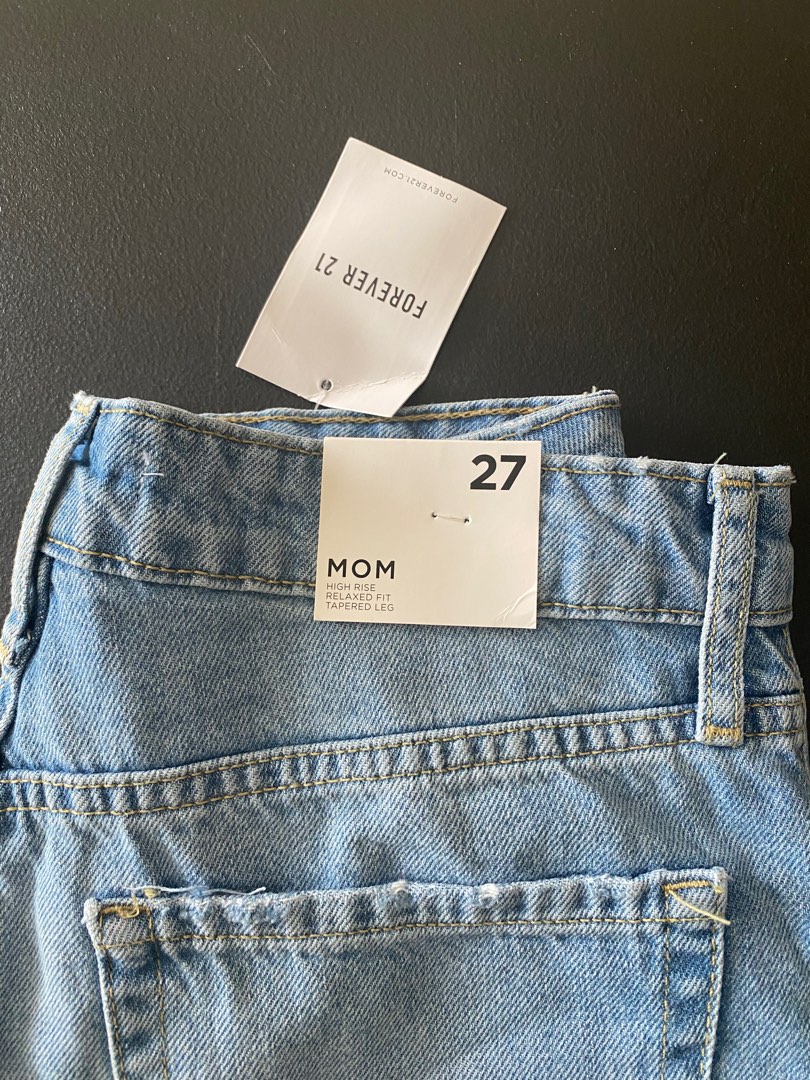 Forever 21 MOM Jeans Size 27 Women s Fashion Bottoms Jeans on Carousell