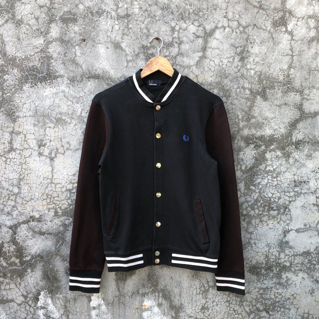 Fred perry on sale varsity jacket
