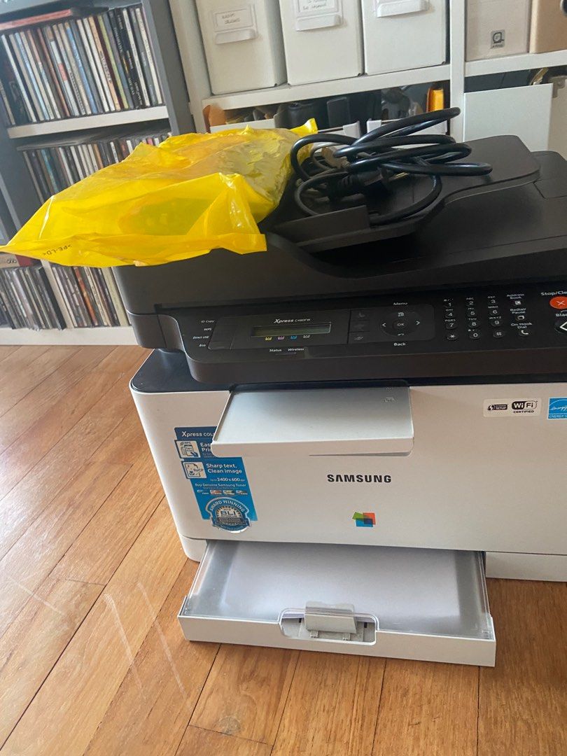 Free samsung printer xpress c480FV + magenta cartridge, Computers