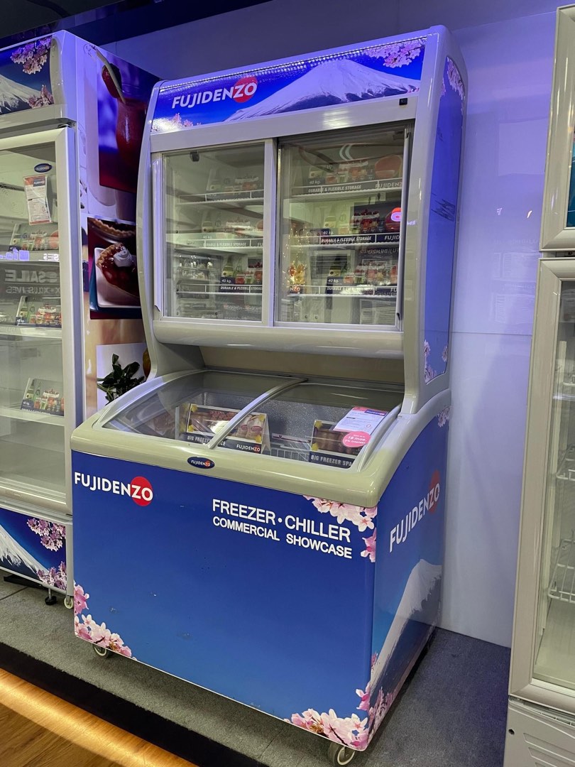 FUJIDENZO 15 cu ft STACKED FREEZER AND CHILLER SUC150ADF, TV & Home