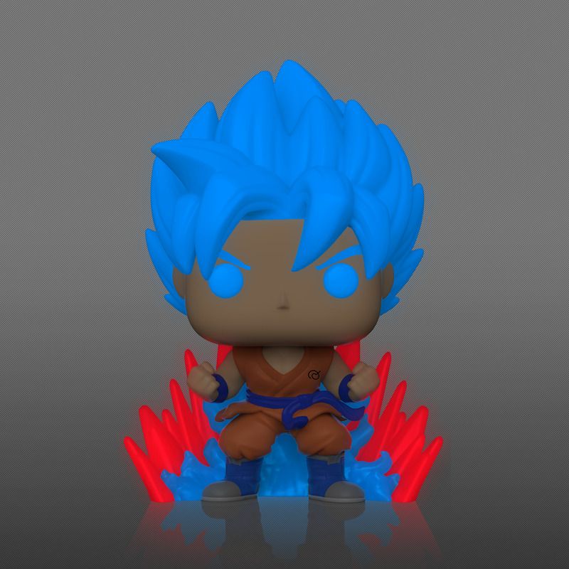 Funko Dragon Ball Super Pop! SSGSS Goku (Kaioken Times Twenty) (Glow