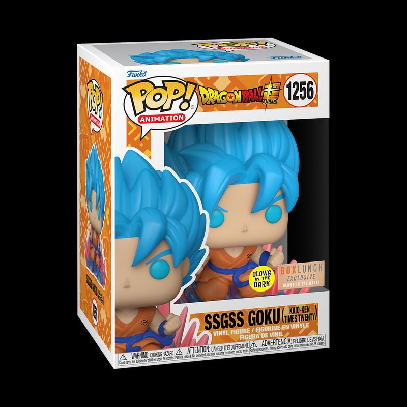 Buy Pop! SSGSS Goku (Kaio-ken Times Twenty) (Glow) at Funko.