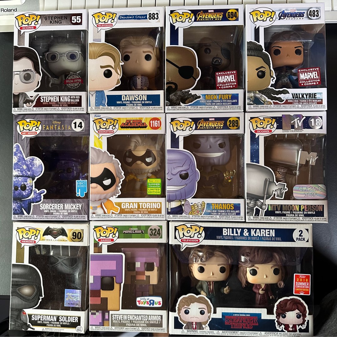 Funko Pops, Hobbies & Toys, Toys & Games on Carousell