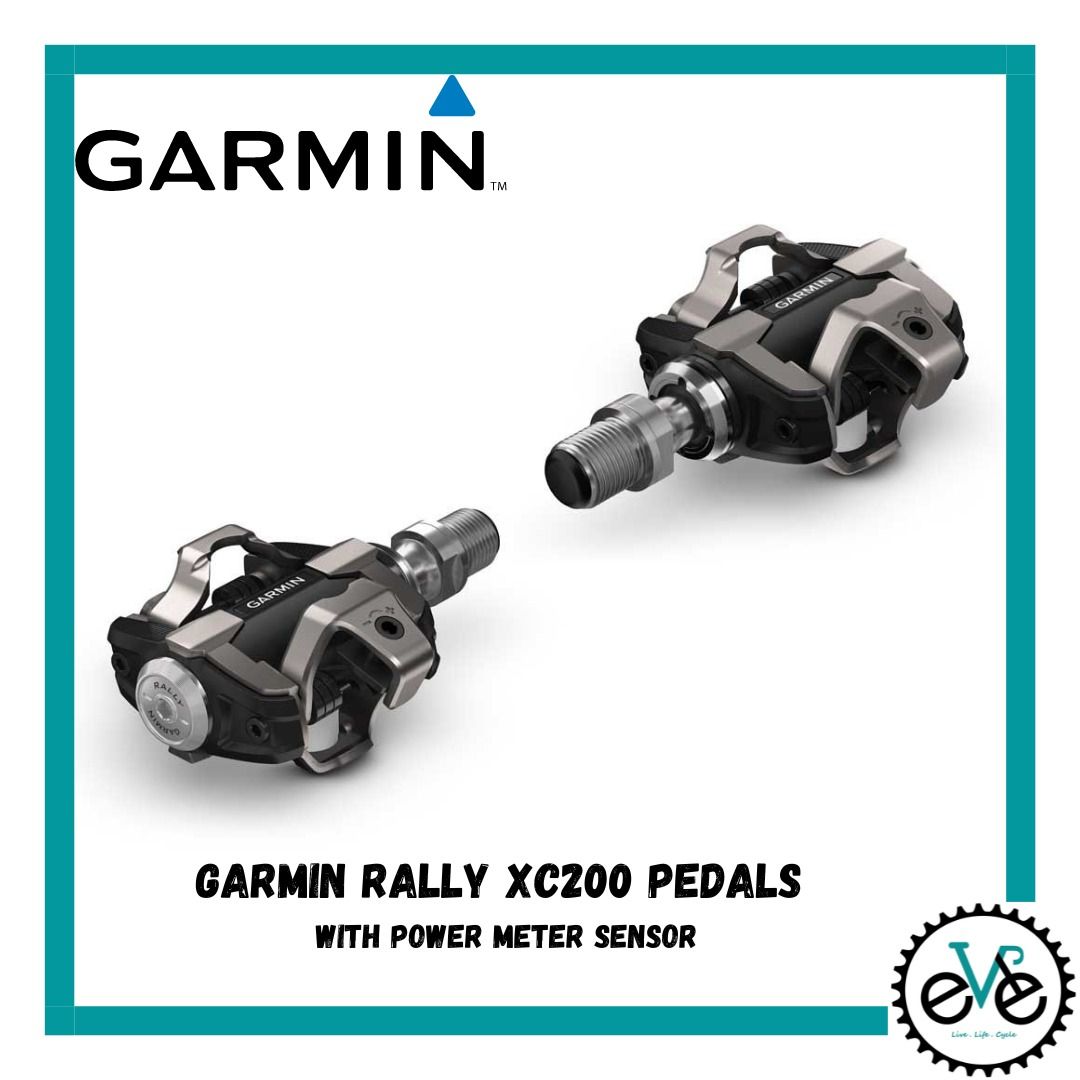 Garmin Rally Shimano MTB XC200 Pedals With Power Meter Sensor In 2