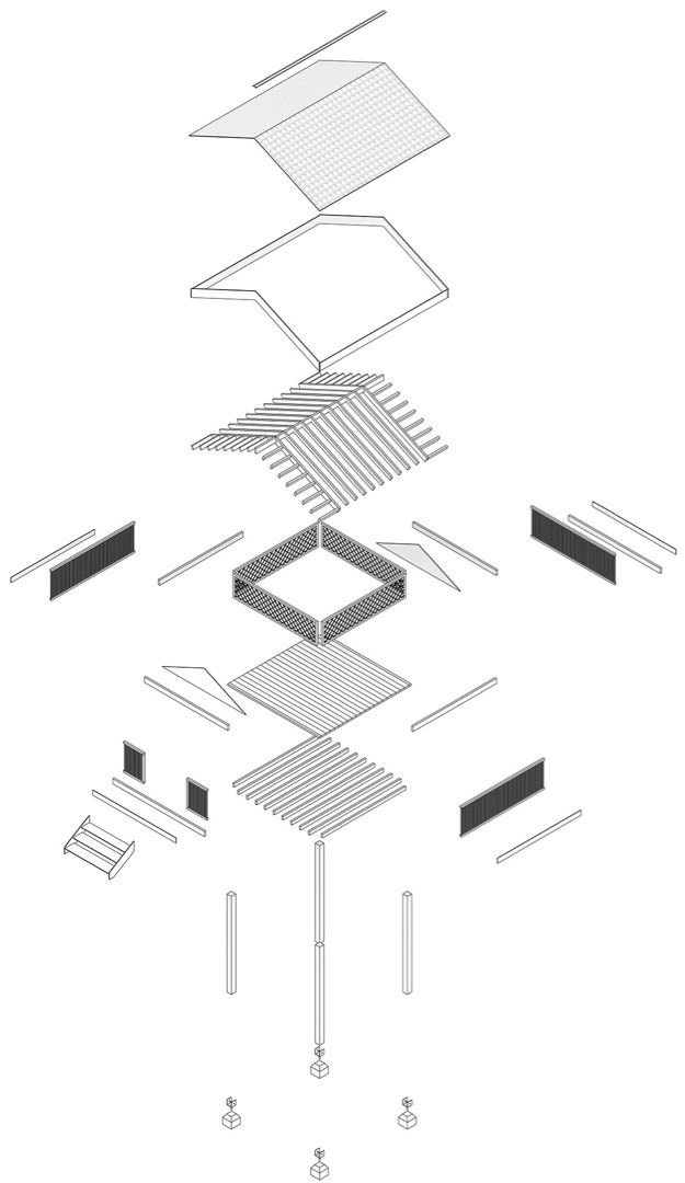 Gazebo Layout, Furniture & Home Living, Outdoor Furniture on Carousell