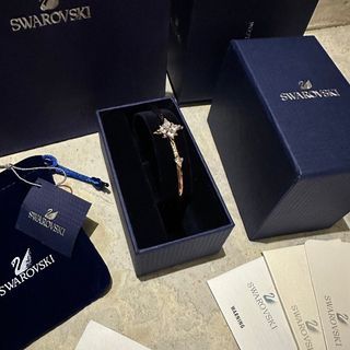 GELANG SWAROVSKI - SWAROVSKI BRACELET ORIGINAL 100% NECKLACE KALUNG SWAN ICONIC VINCENZO GOLD SILVER EMAS ANGSA