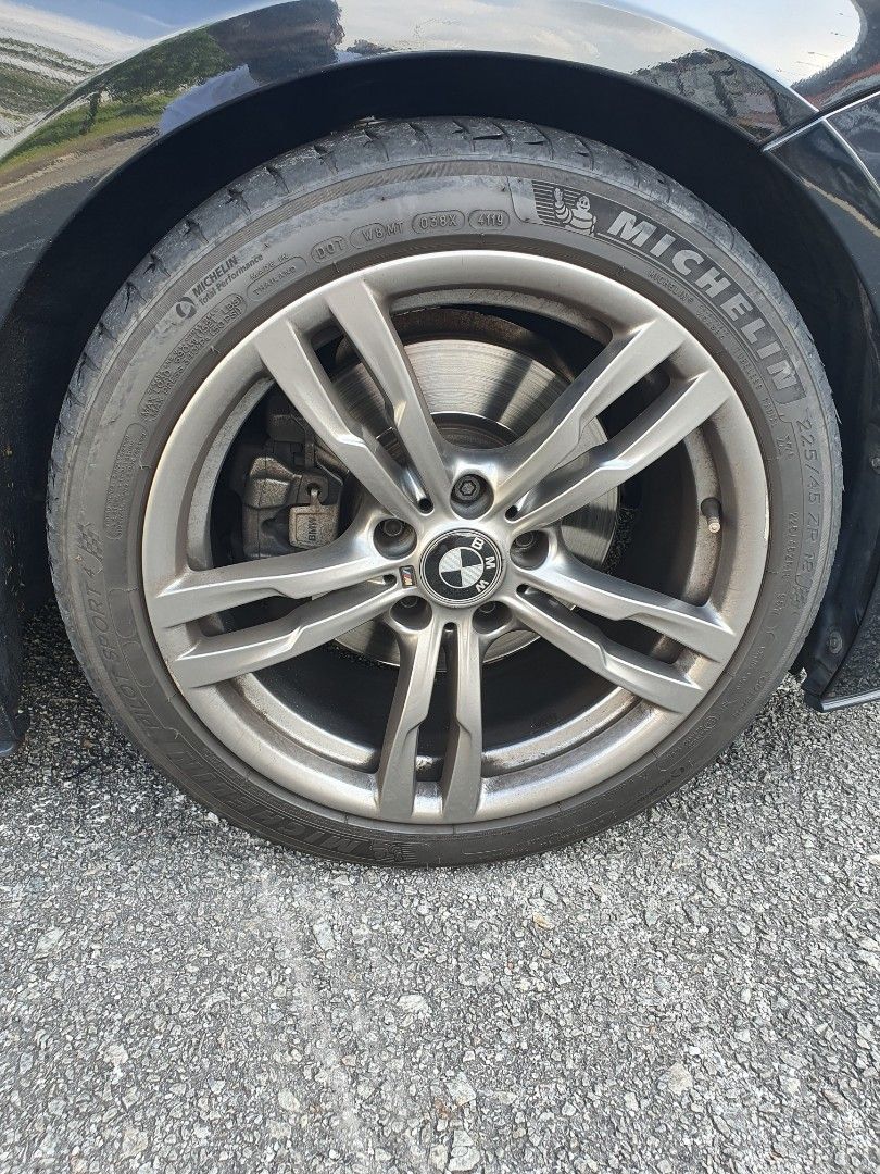 Genuine BMW 18" M Sport Rims Double Spoke Style 441M From BMW 3 Series ...